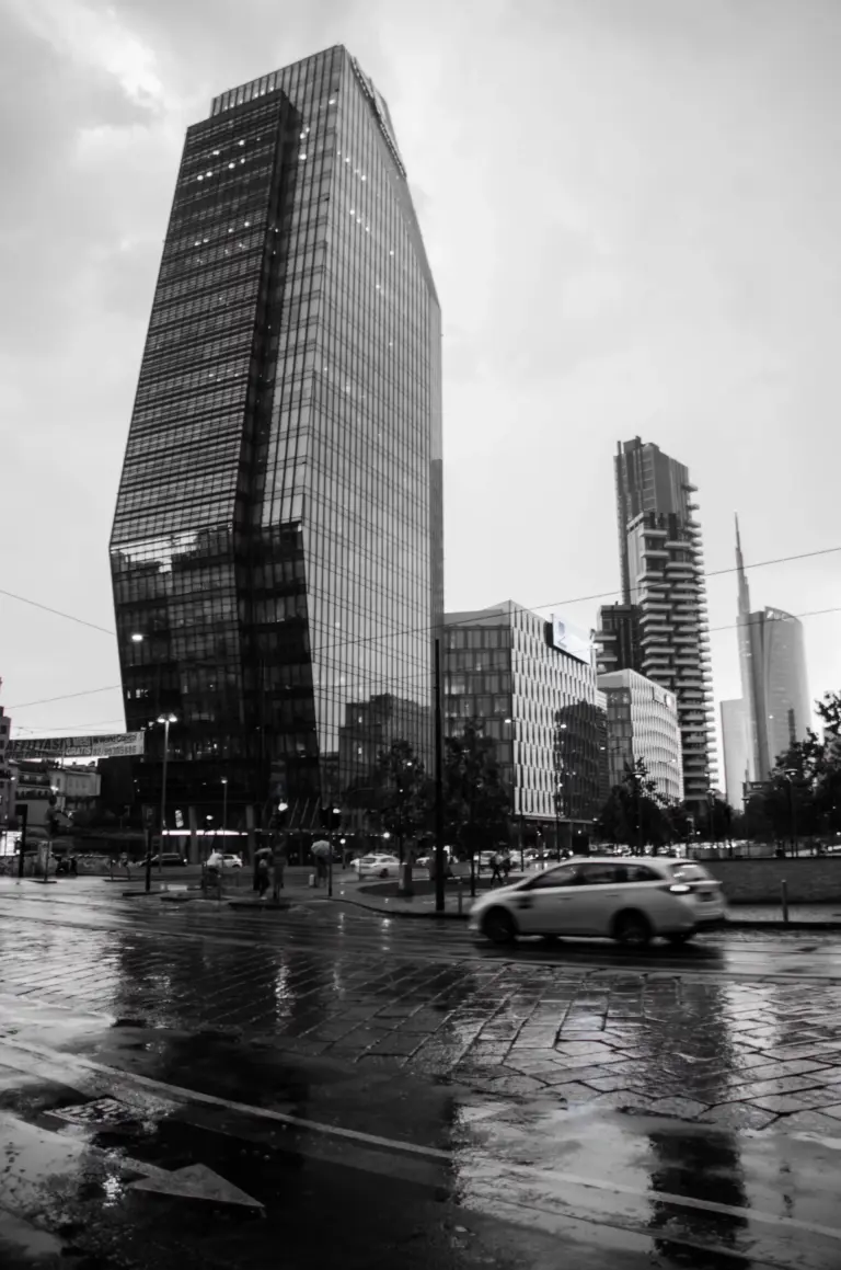 Strassenzug in Frankfurt am Main